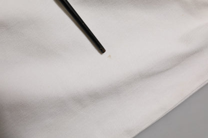 White Mid Waist Skinny Fit Denim Casual Trouser Jeans