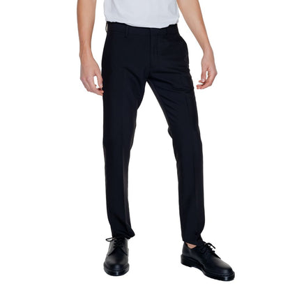 Black Polyester Pant