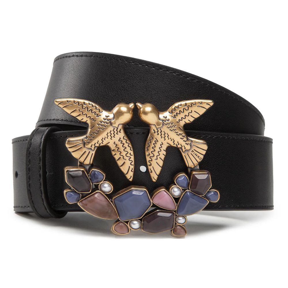 Black Calfskin Belt