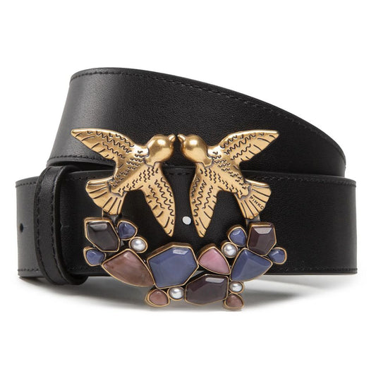 Black Calfskin Belt