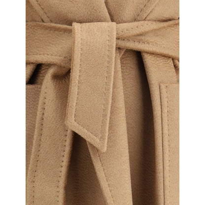 Beige Camel Hair  Coat