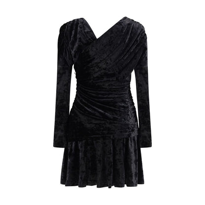 Black Recycled Polyester Cocktail Dress