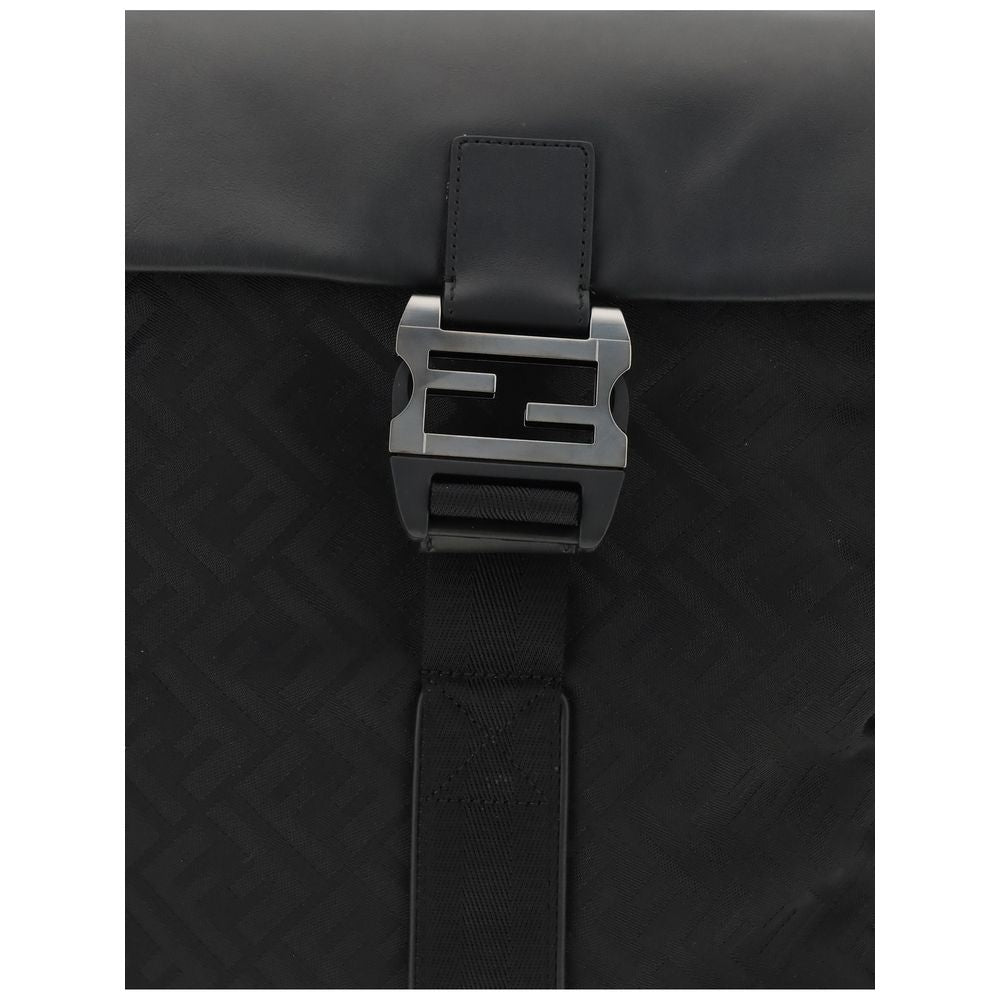 Black Nylon Shoulder Bag