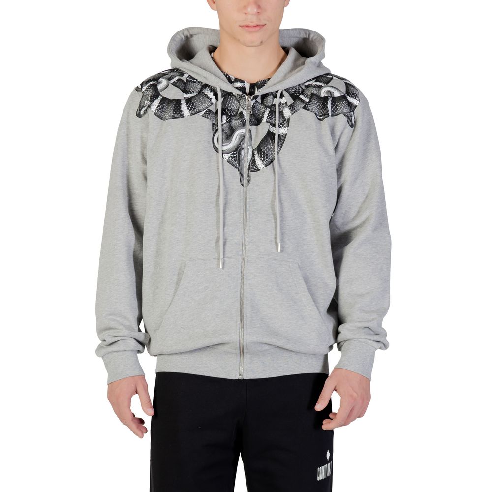 Gray Cotton Hoody