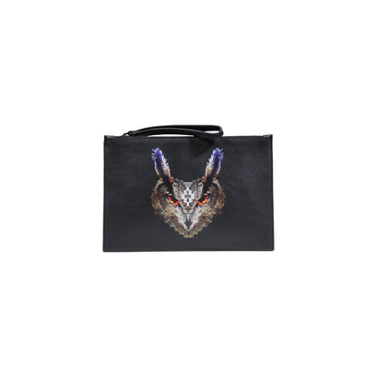 Black Polyethylene Clutch Bag