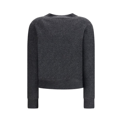 Gray Wool Cardigan