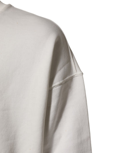 White DG Logo Crew Neck Sweatshirt Sweater