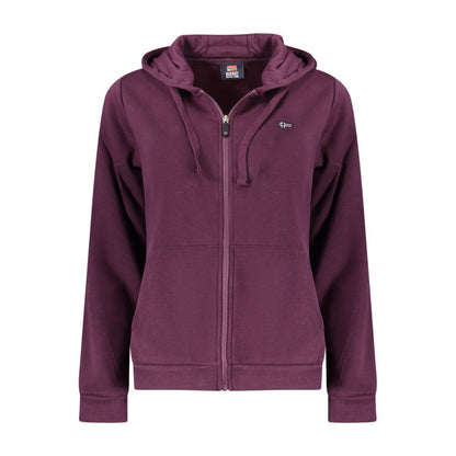 Purple Cotton Sweatshirt
