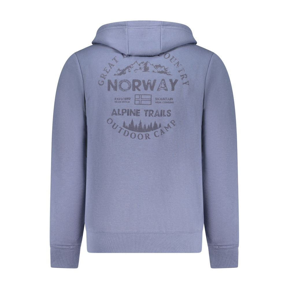 Blu Cotton Men's Hoodie
