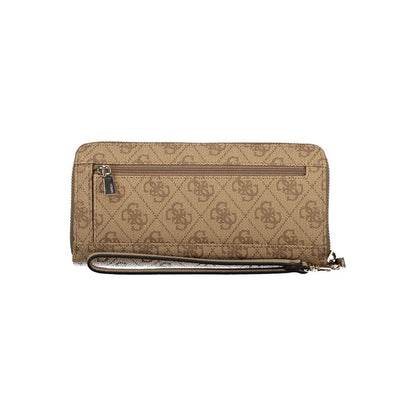 Beige Polyethylene Wallet