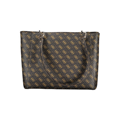 Brown Polyethylene Handbag