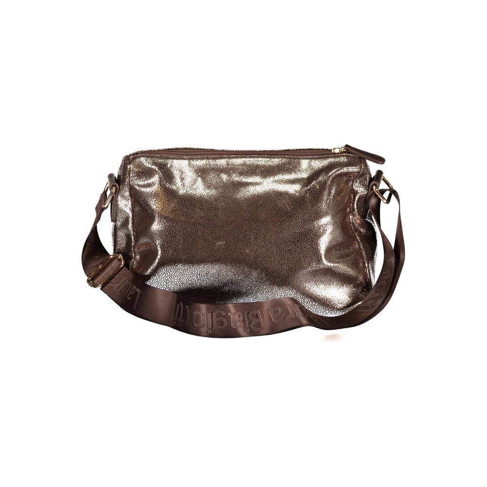 Bronze Polyester Women Handbag