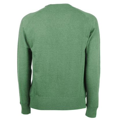 Green Cashmere Men Sweater