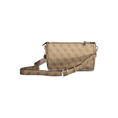 Beige Polyethylene Handbag