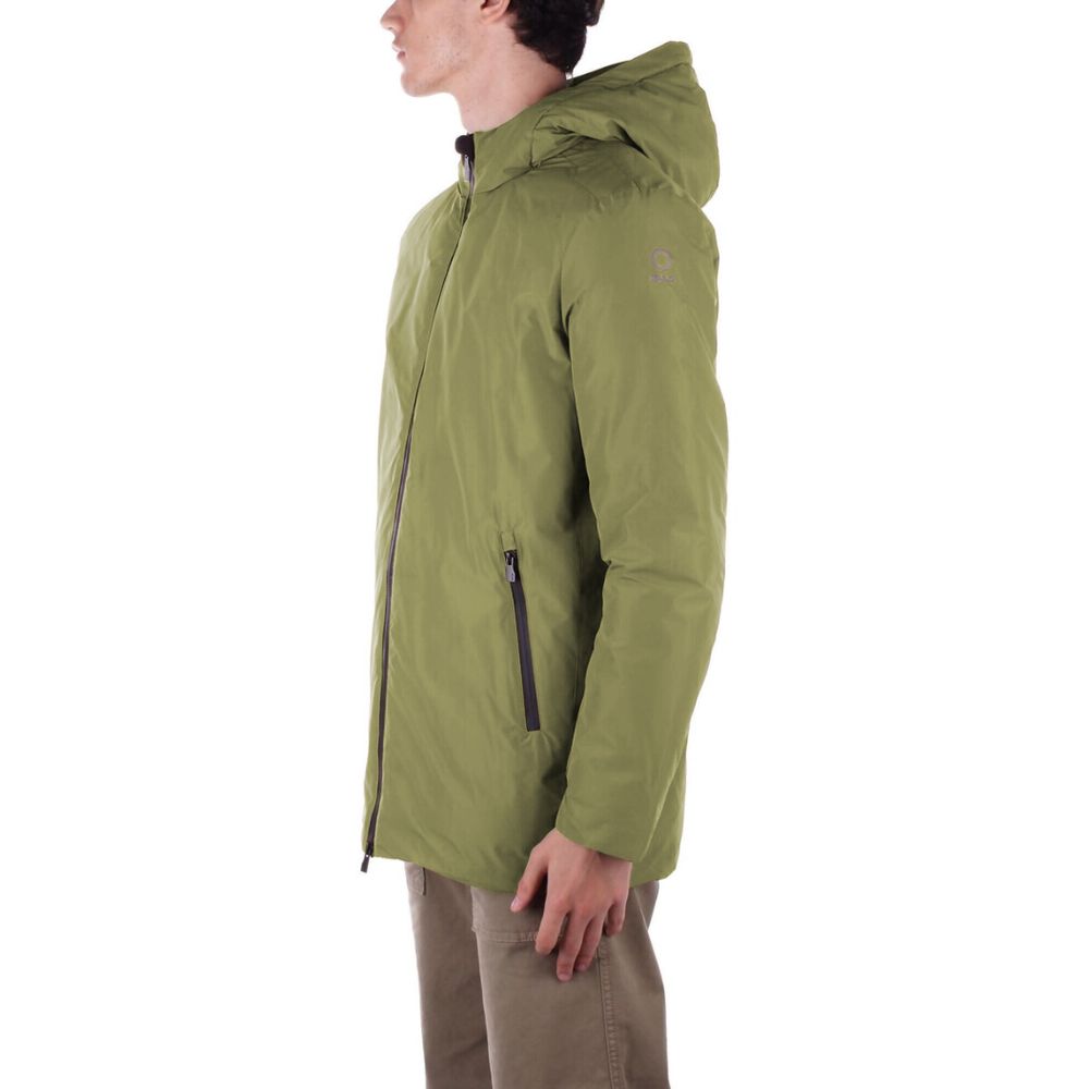 Green Polyester Jackets & Coat