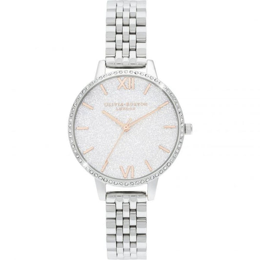 Silver Stainless Steel Dress Watch