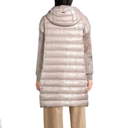 Beige Polyamide Coat
