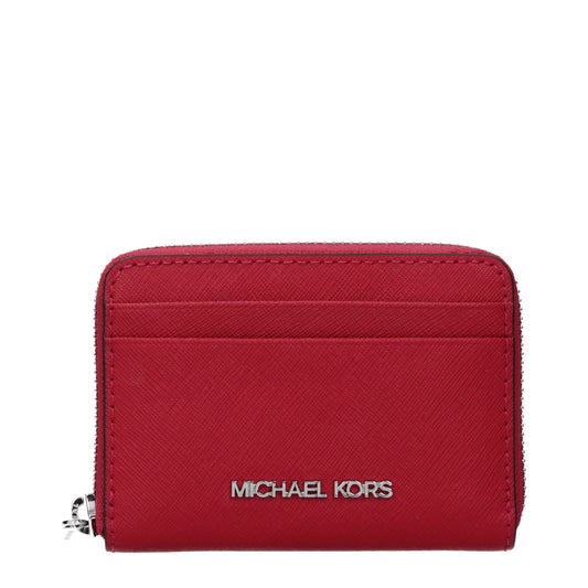 Red Leather Cardholder