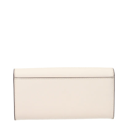 Beige Leather Wallet