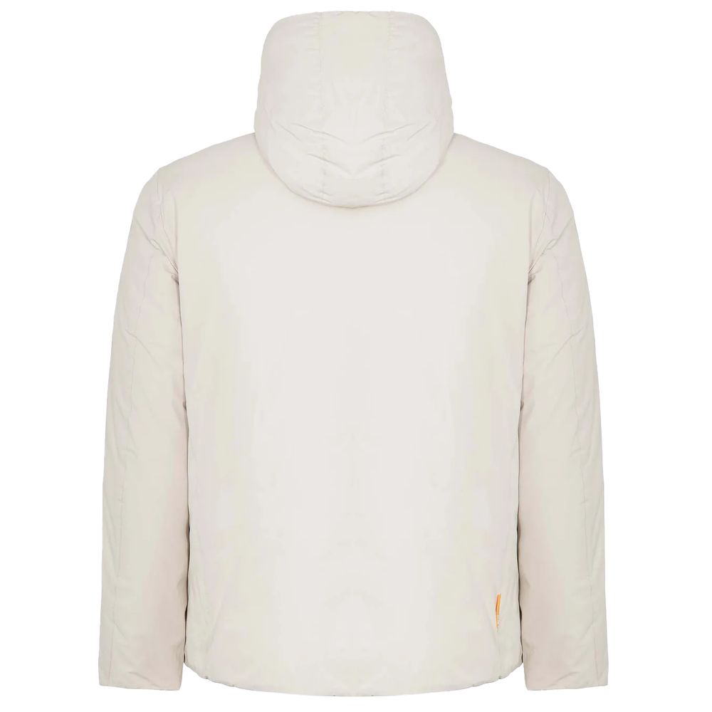 White Polyester Jackets & Coat