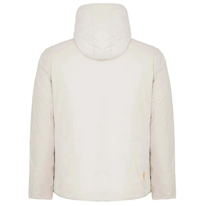 White Polyester Jackets & Coat