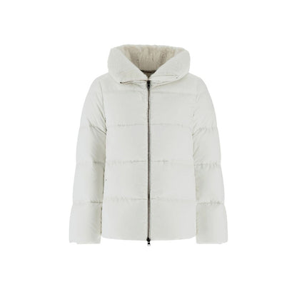 White Polyamide Coat