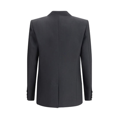 Black Polyester Coat