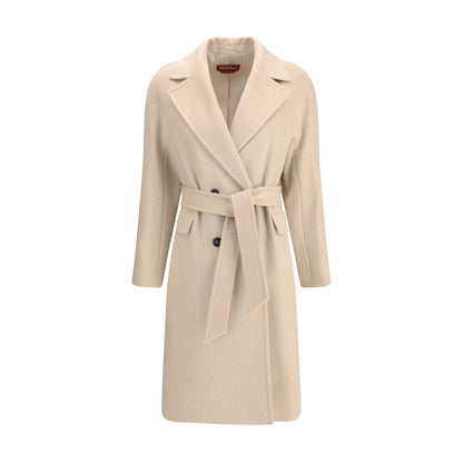 Beige Cashmere Coat