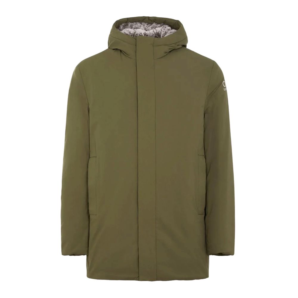 Green Polyester Jackets & Coat