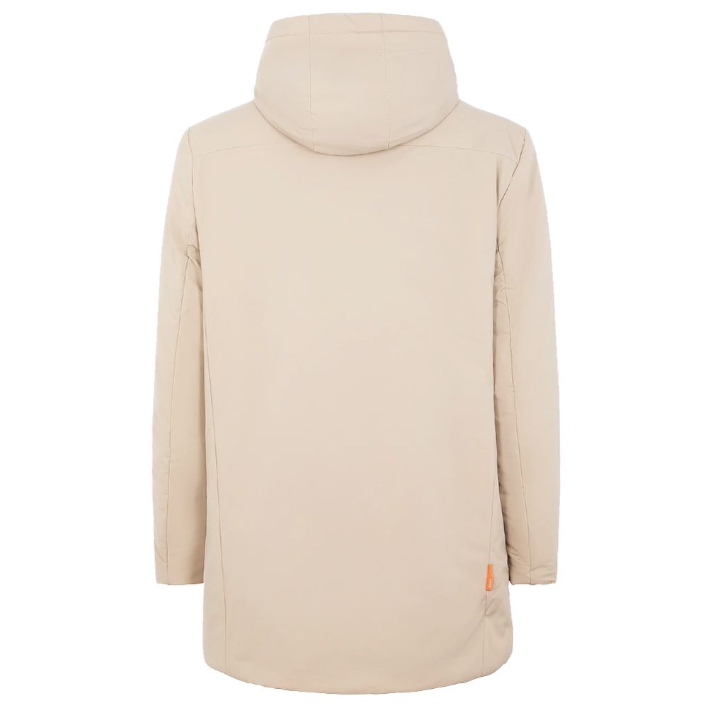 White Polyester Jackets & Coat