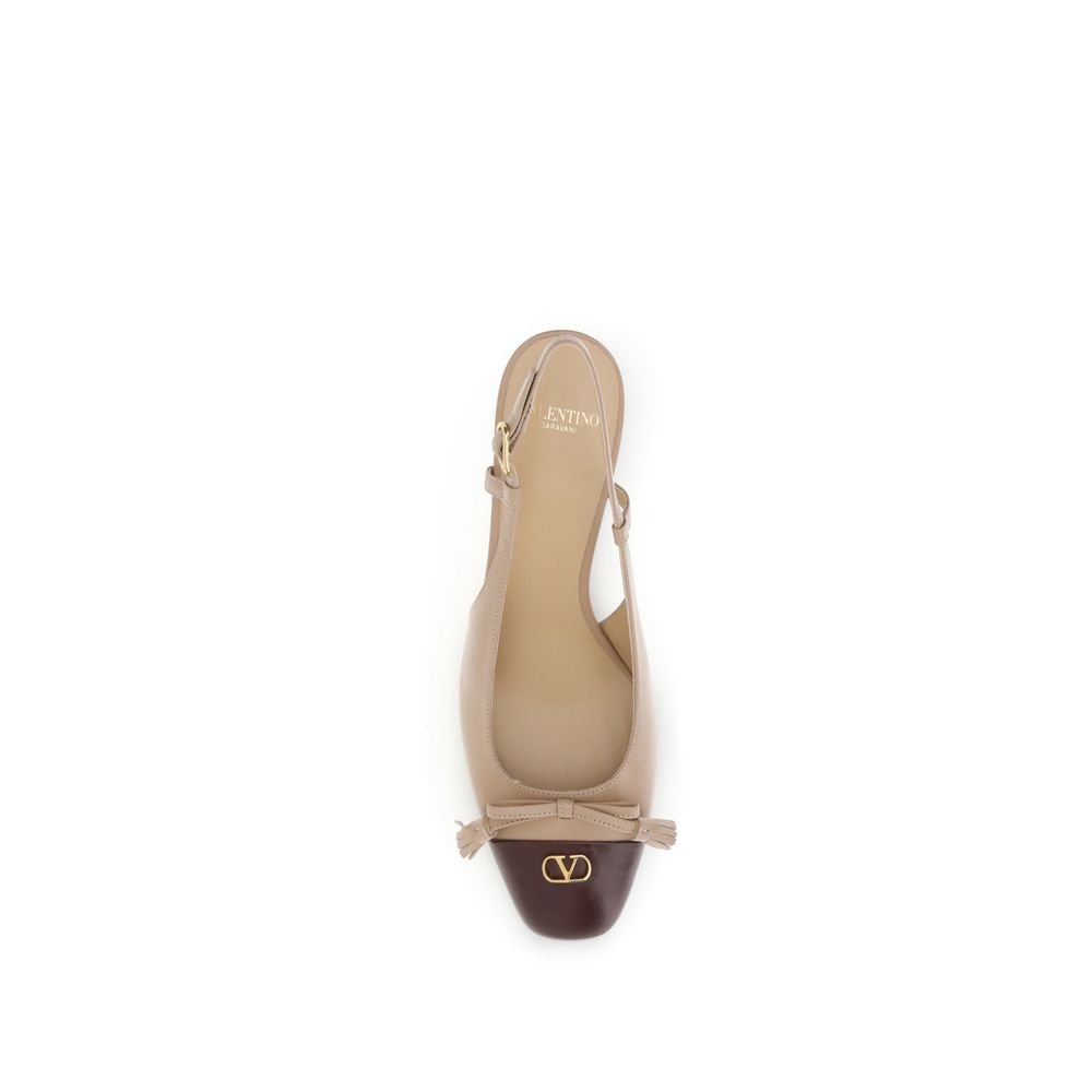 Multicolor Goatskin Platform Pumps