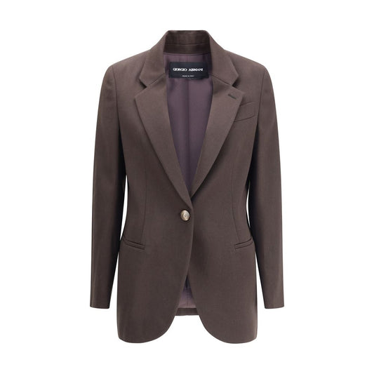 Single-breasted wool Blazer