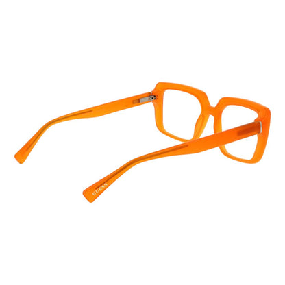Orange Stainless Steel Glasses (Frames)