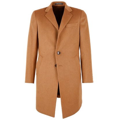 Brown Wool Men's Jacket
