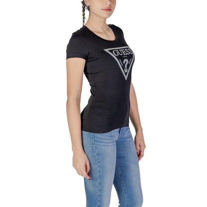 Black Cotton T-Shirt