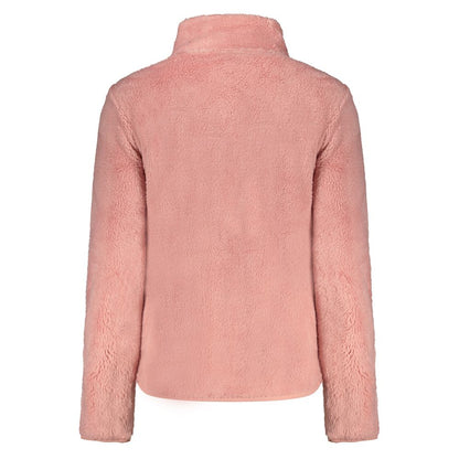 Pink Polyester Women Sweater