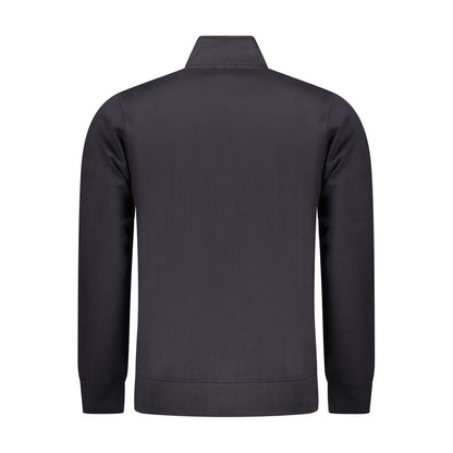 Blue Cotton Men Sweater