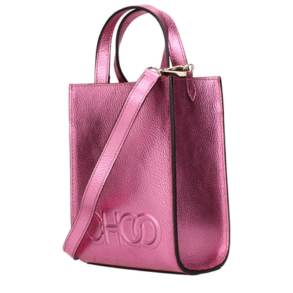 Pink Leather Handbag