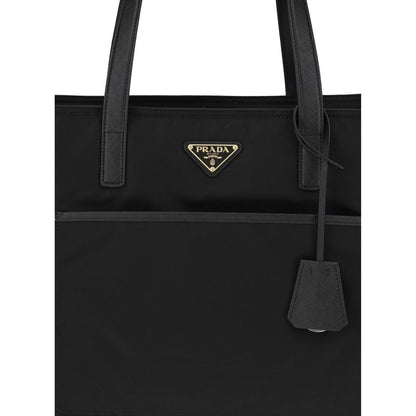 Black Nylon Shoulder Bag