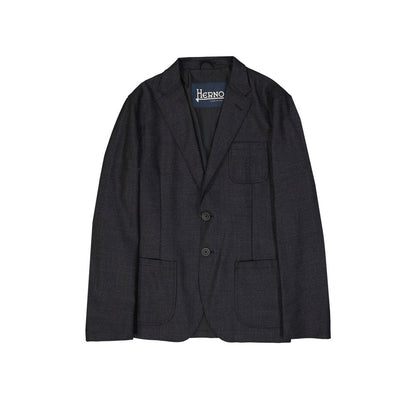 Gray Wool Blazer
