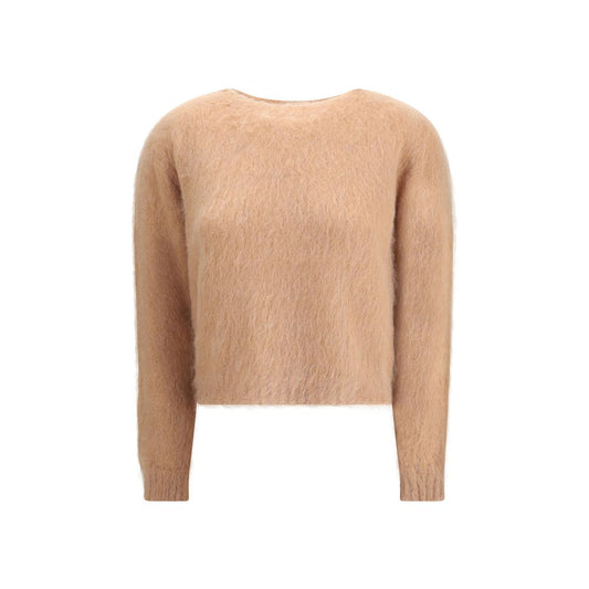 Brown Polyamide Sweatshirt