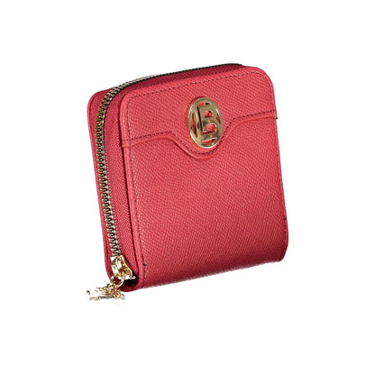 Red Polyethylene Women Wallet