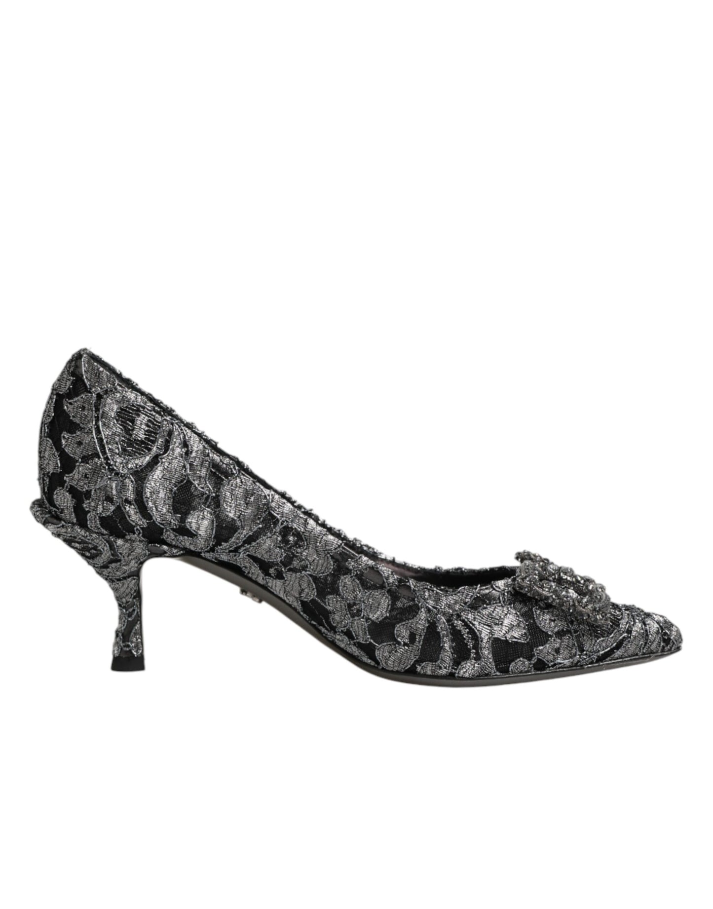 Silver Lace DG Amore Heels Pumps Shoes