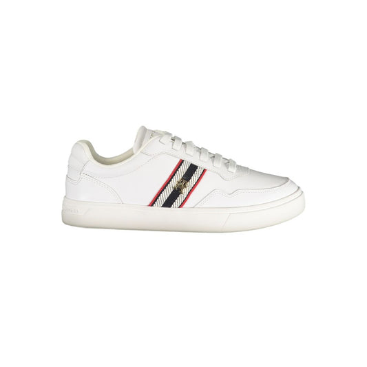 White Leather Women Sneaker