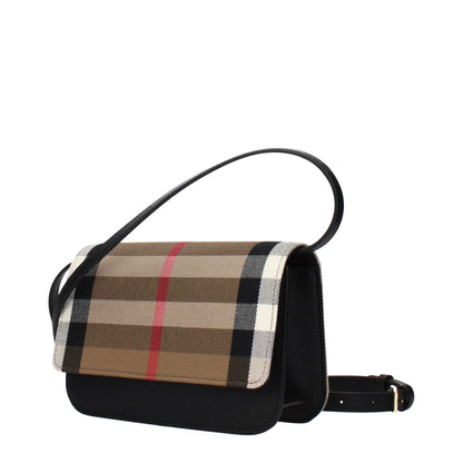 Beige Fabric Clutch Bag