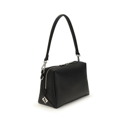 Black Calf Leather Bos Taurus Shoulder Bag