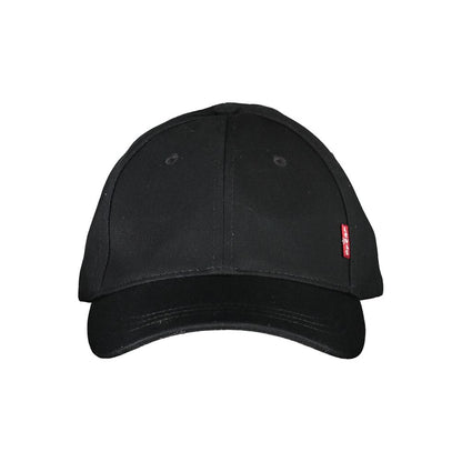 Black Cotton Hat