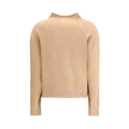 Brown Polyamide Turtleneck