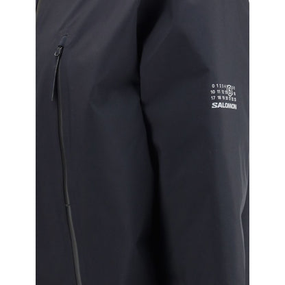 Black Polyester Parka