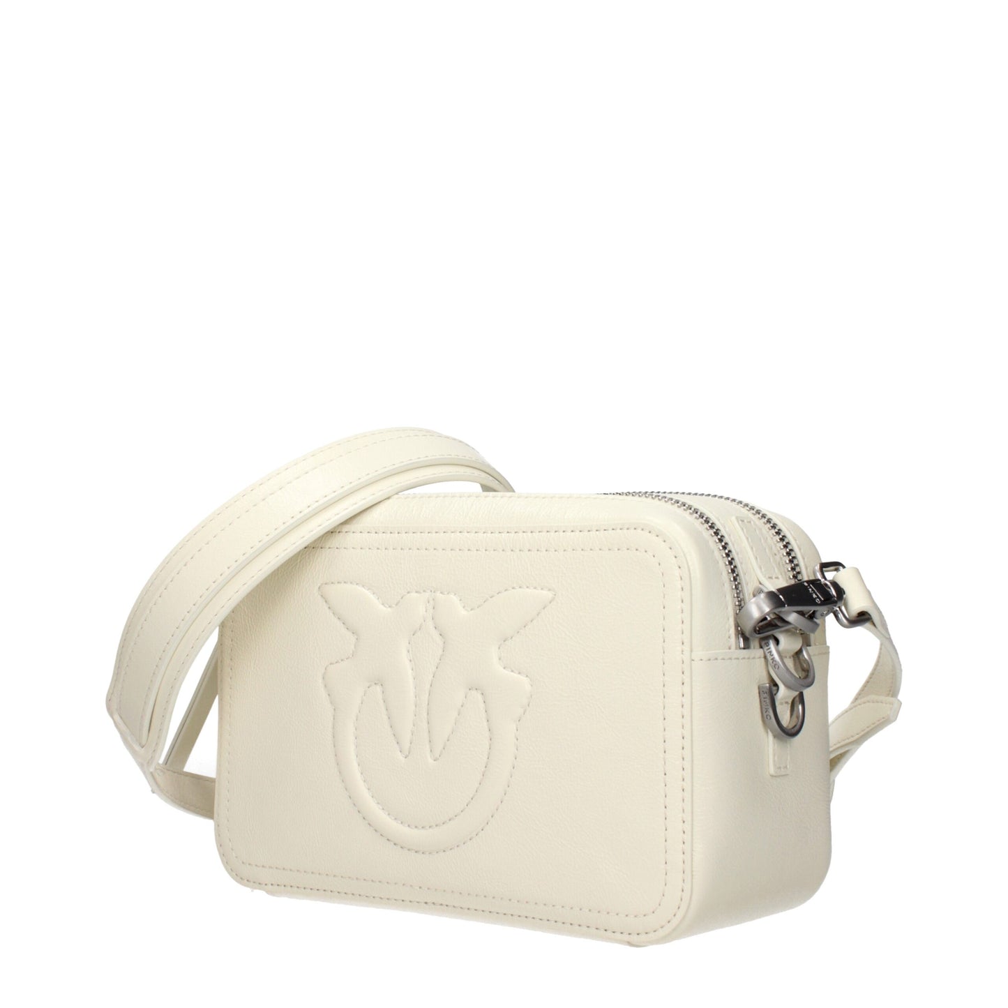 Blue Leather Crossbody Bag